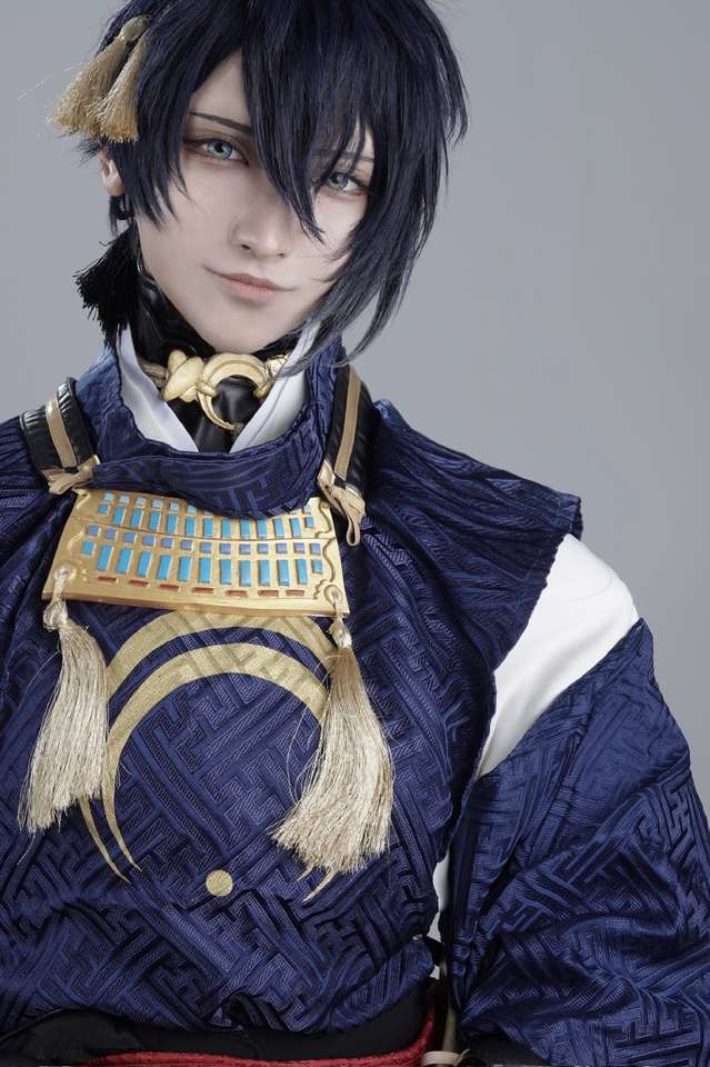 Cosplay Mikazuki puzzle online