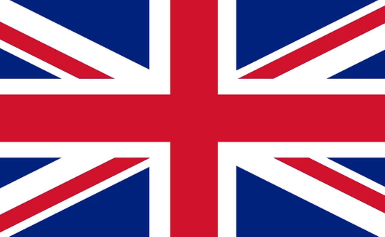 flaga brytyjska puzzle online