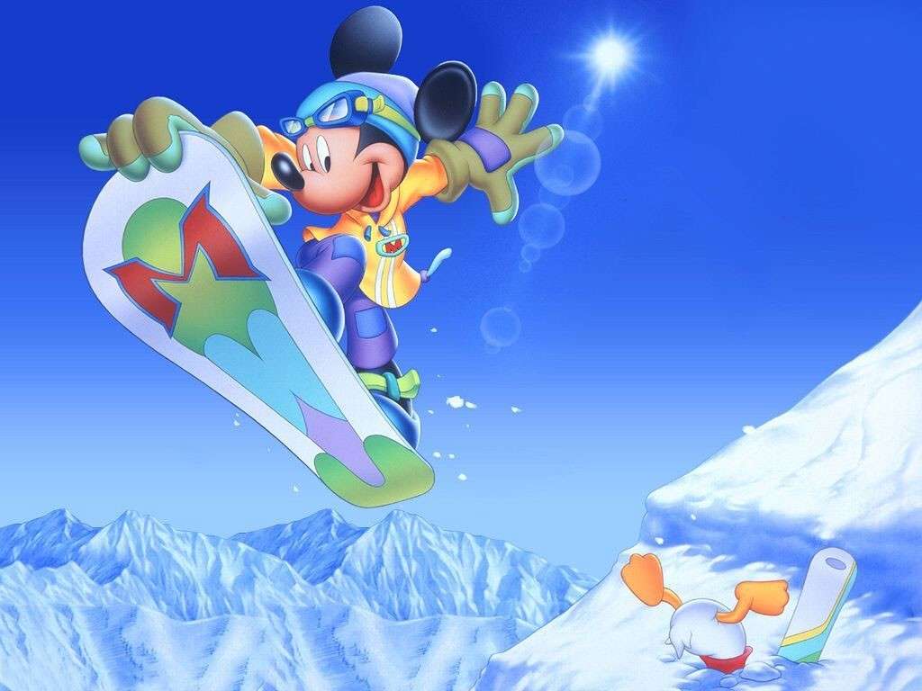 Myszka Miki Disney puzzle online