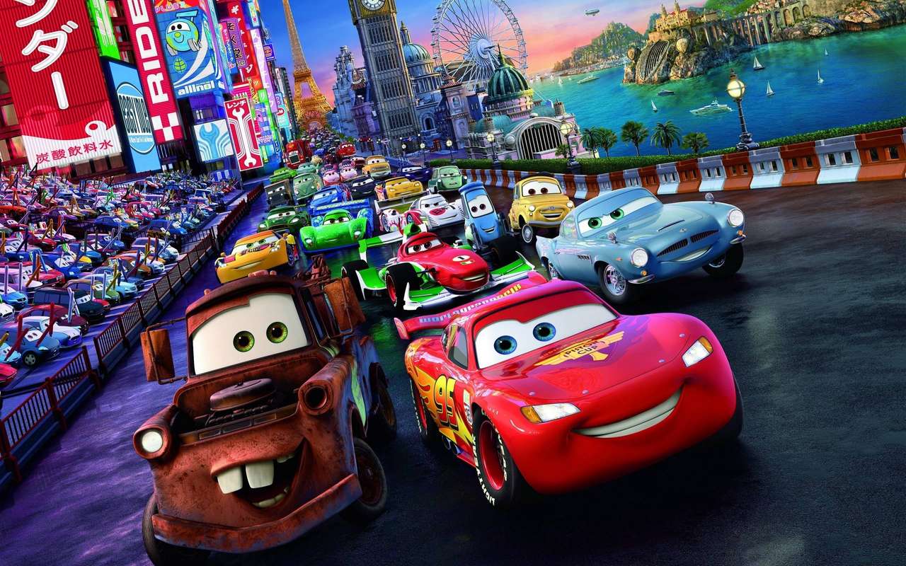 Samochody Disney Pixar puzzle online