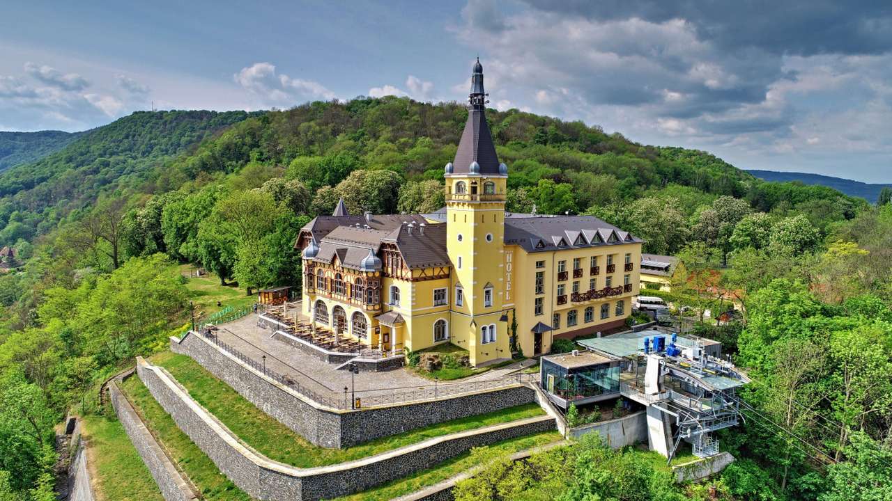 Hotel Vetruse Usti nad Labem Republika Czeska puzzle online