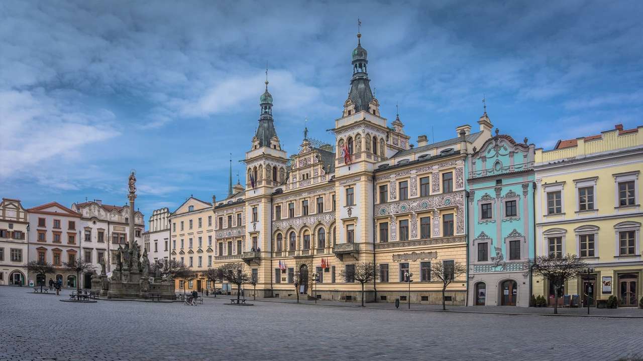 Miasto Pardubice w Czechach puzzle online