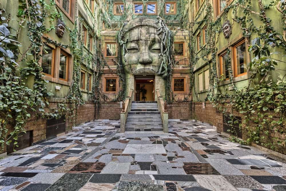 Liberec Babylon Hotel w Czechach puzzle online