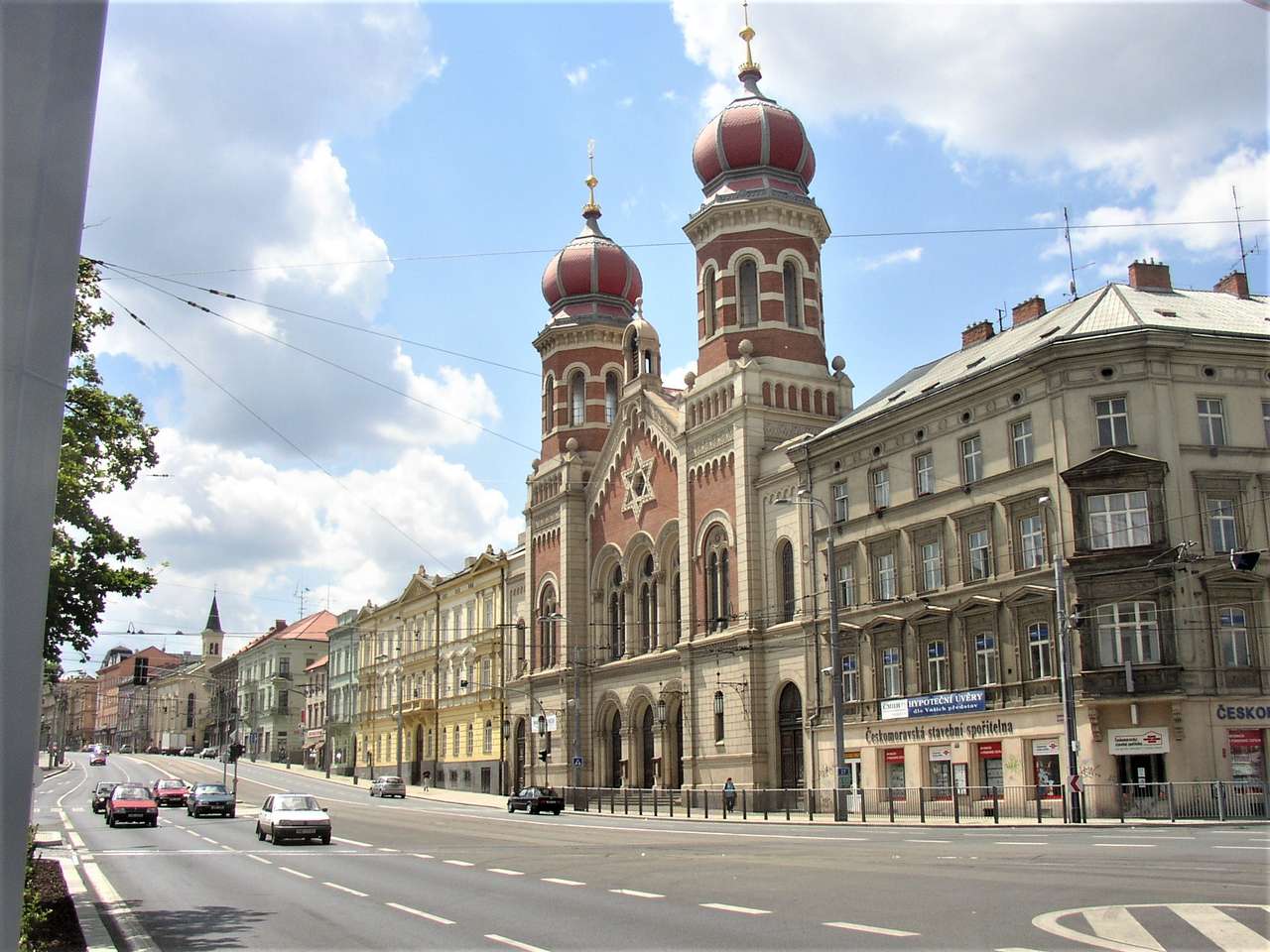 Synagoga Pilzno, Republika Czeska puzzle online