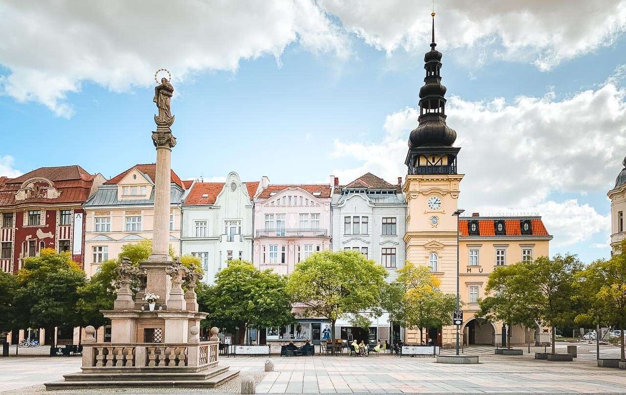 Miasto Ostrawa w Czechach puzzle online