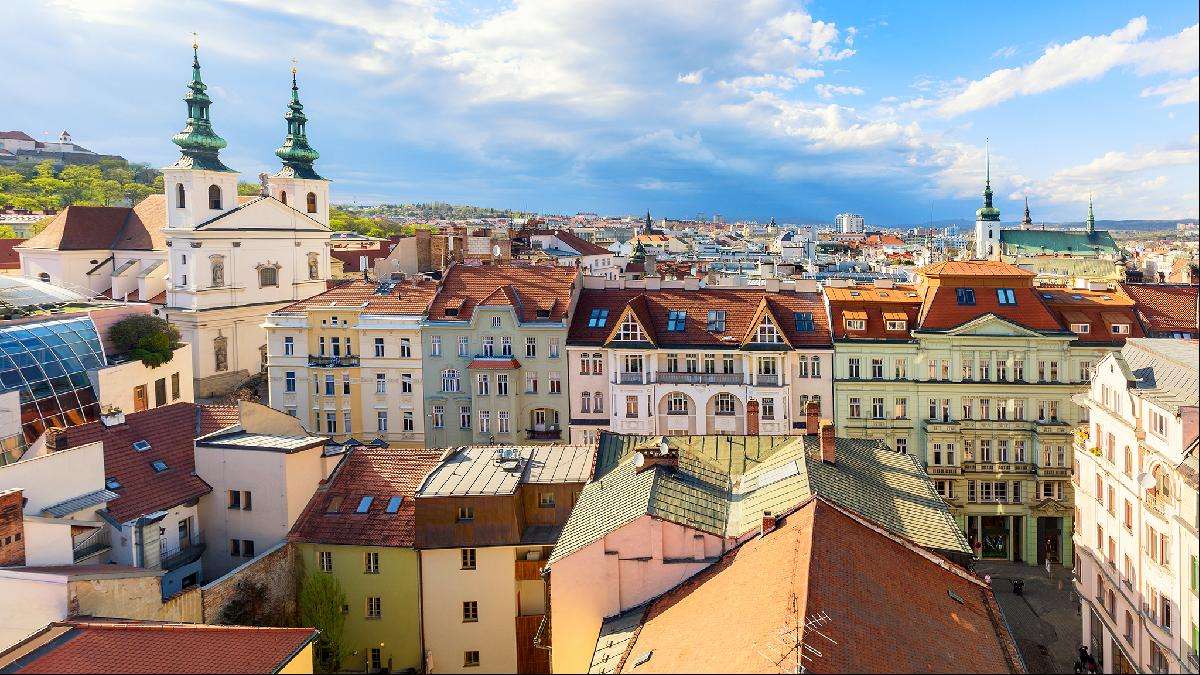 Miasto Brno w Czechach puzzle online