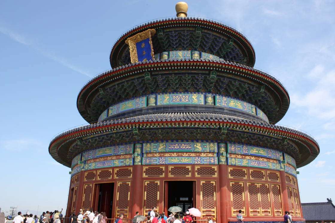 Imponująca świątynia w Pekinie puzzle online