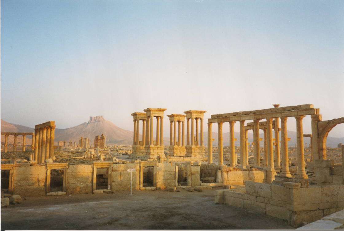Palmyra, Syria. Tak było puzzle online