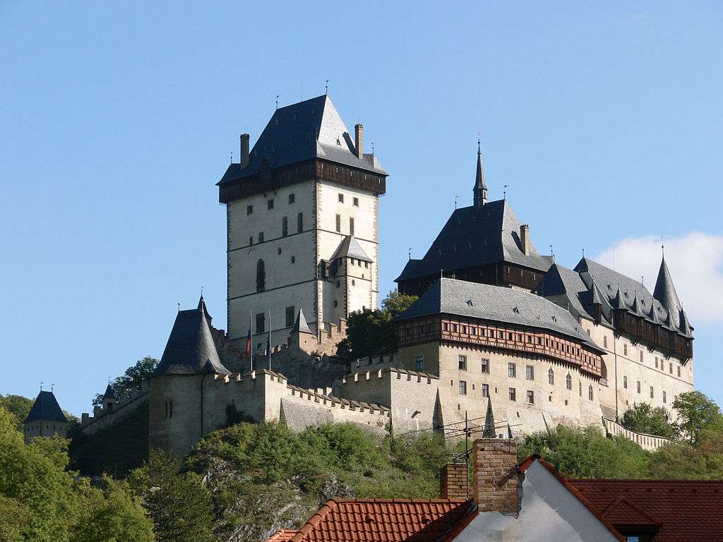 Zamek Karlstejn Republika Czeska puzzle online