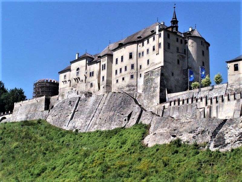 Complejo de castillos en la República Checa rompecabezas
