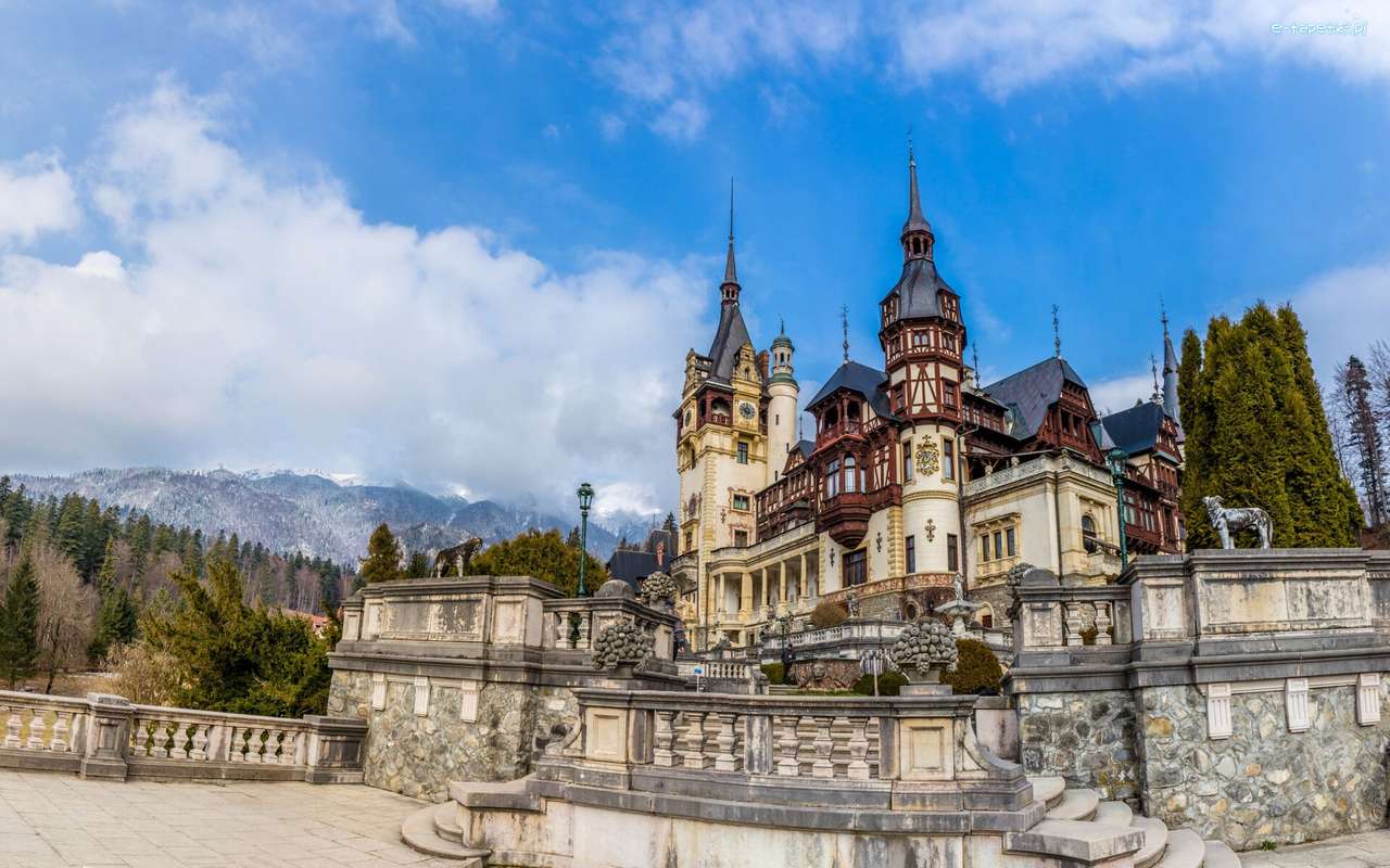 pałac w rumuni puzzle online