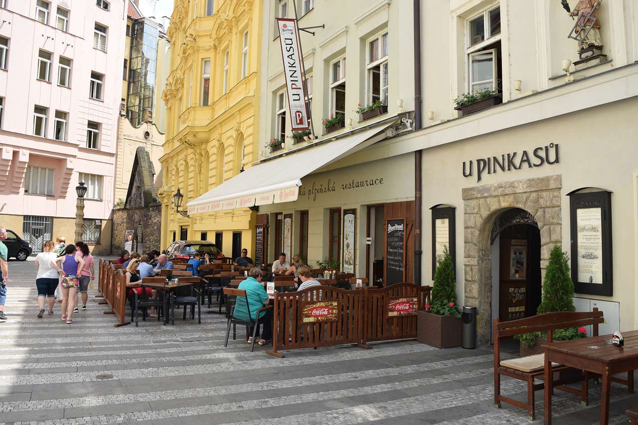 Restauracja Praga Republika Czeska puzzle online
