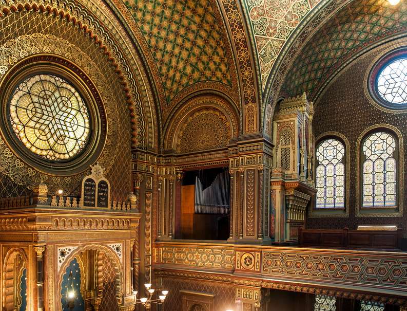 Sinagoga de Praga República Tcheca quebra-cabeça
