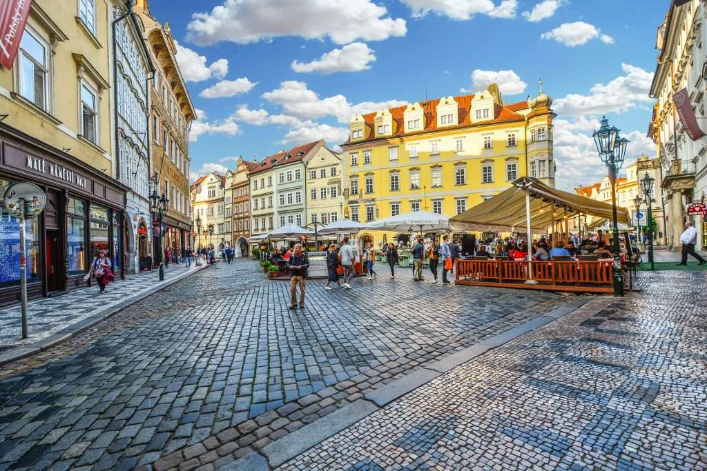 Praga centrum Republiki Czeskiej puzzle online