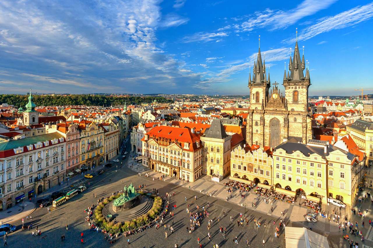 Rynek w Pradze Republika Czeska puzzle online