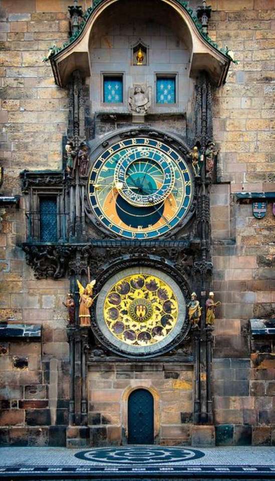 Praskie zegary na Starym Ratuszu puzzle online