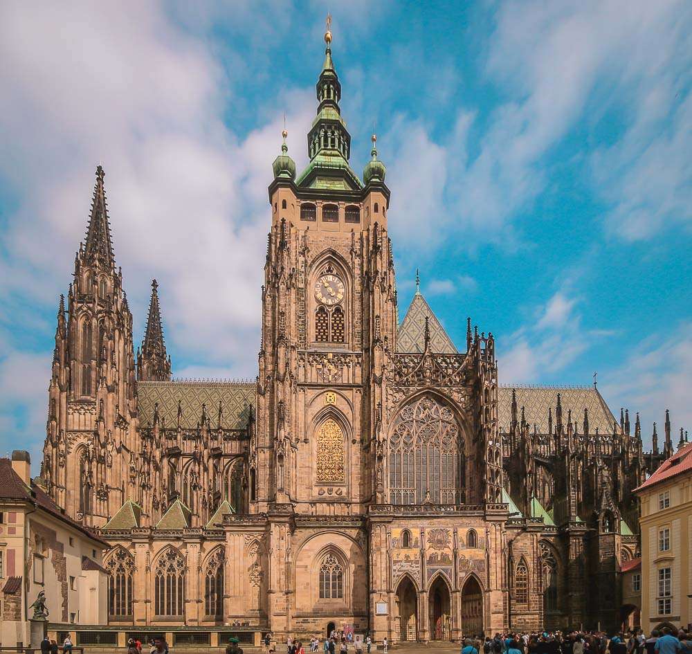 Katedra św. Wita w Pradze Republika Czeska puzzle online
