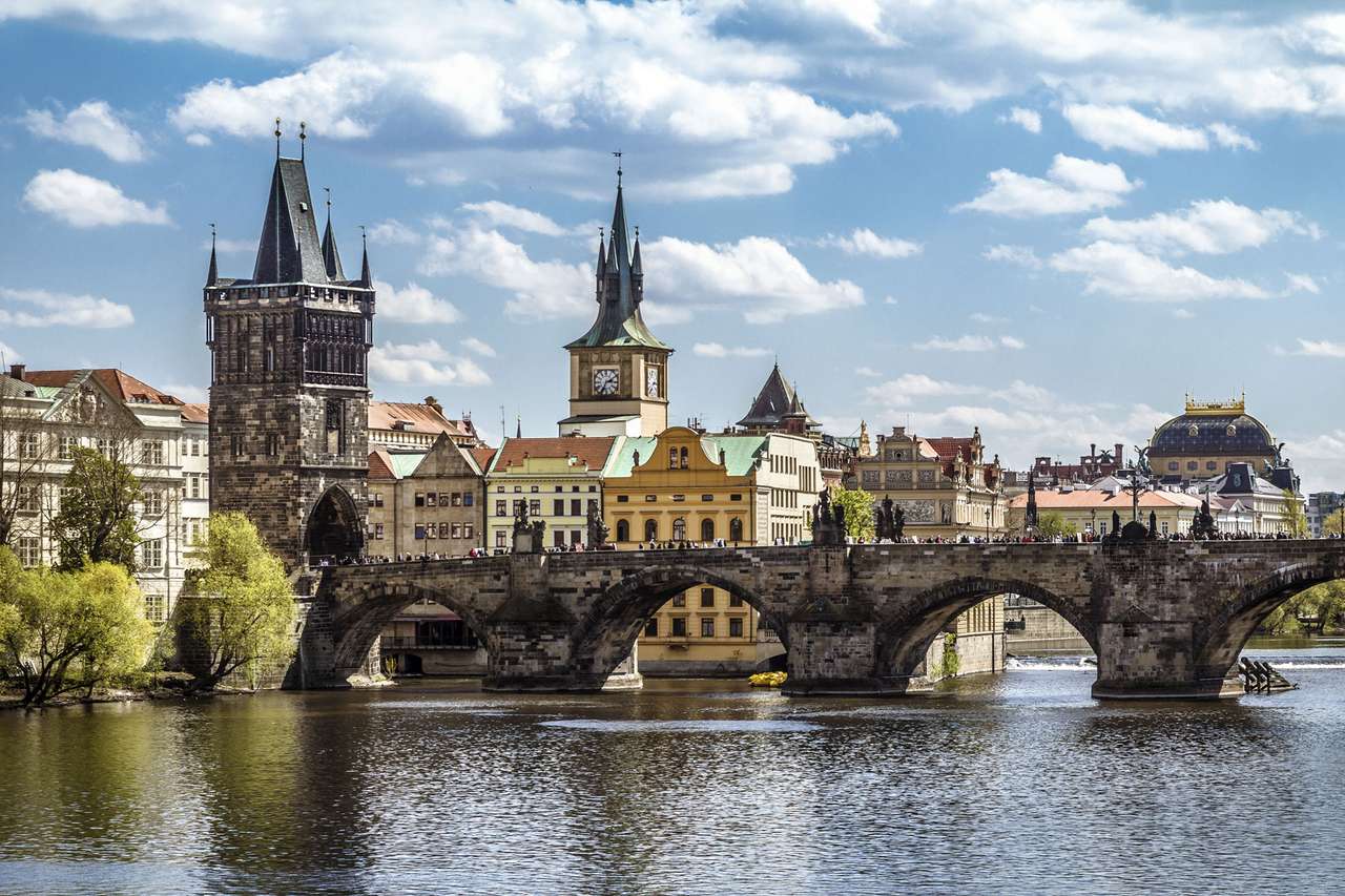 Most Karola Praga Republika Czeska puzzle online