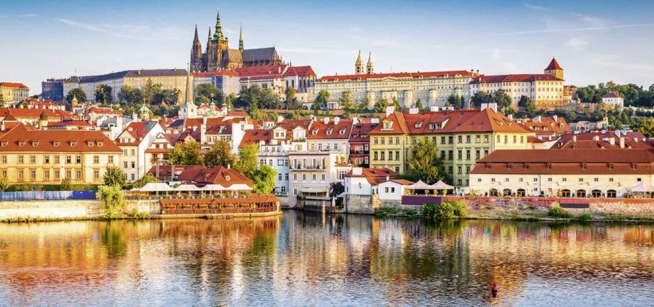 Pejzaż Praga Republika Czeska puzzle online