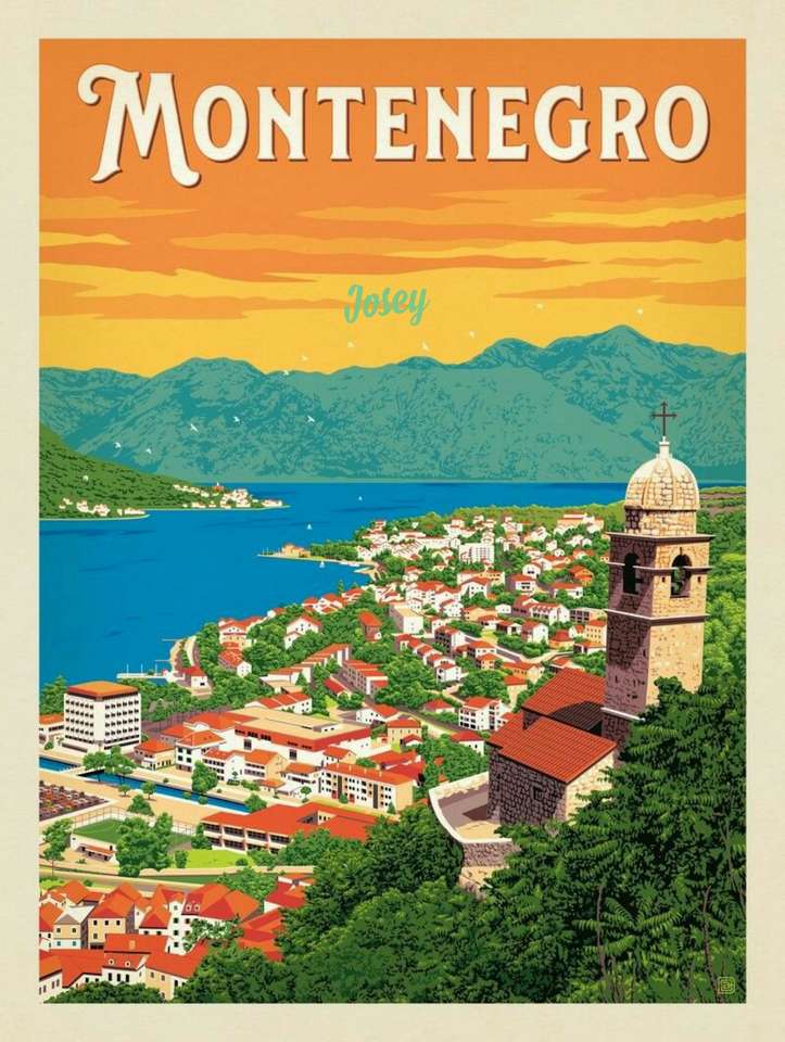 Czarnogóra puzzle online