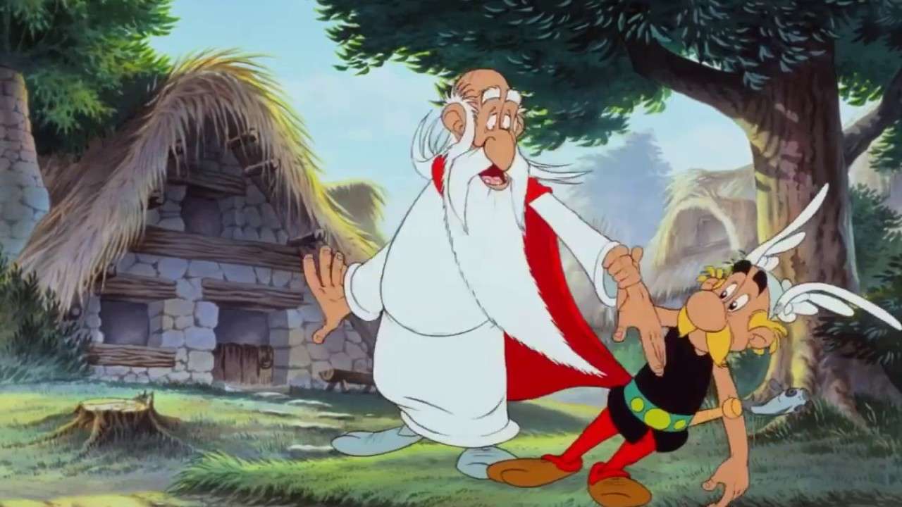 Asterix w Brytanii puzzle online