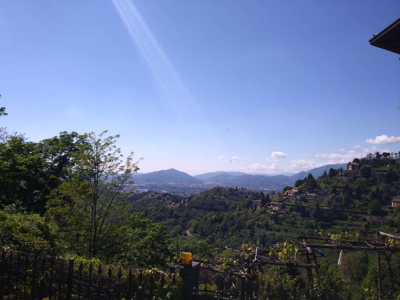 Panorama okolic Bergamo puzzle online