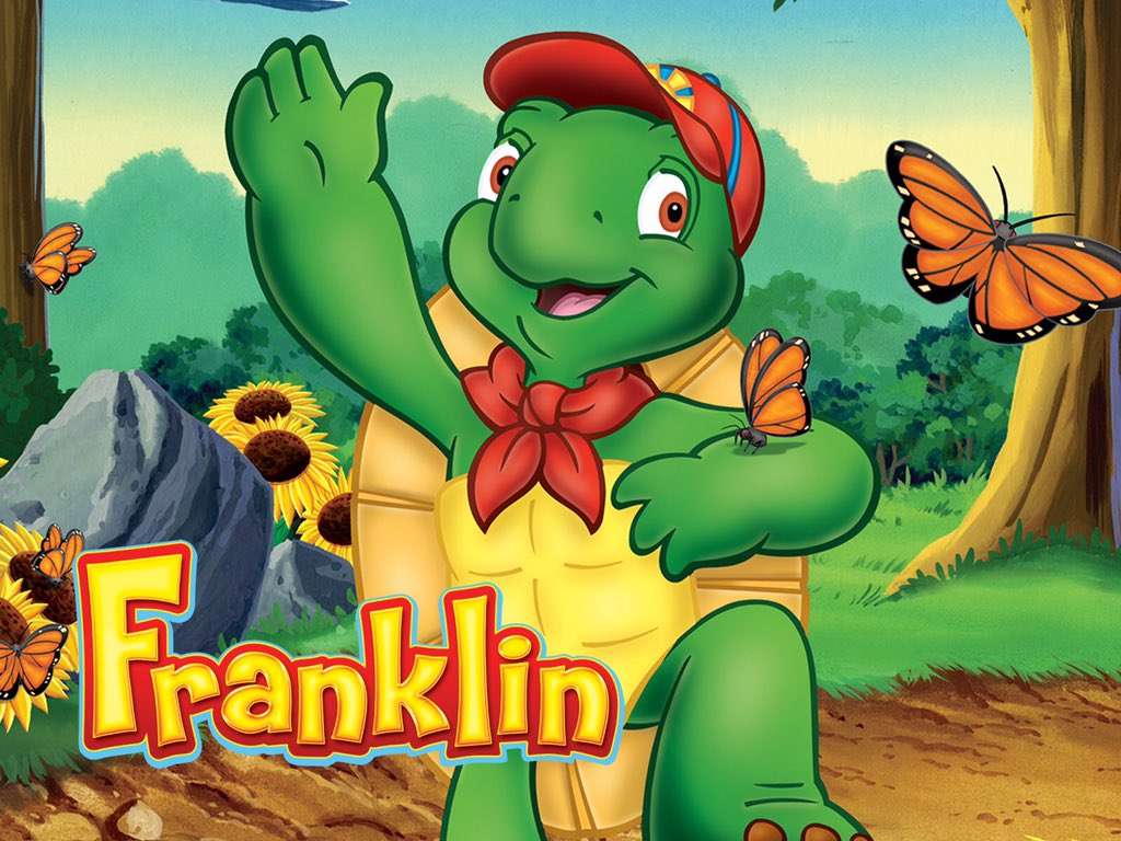 Franklin idzie do szkoły puzzle online