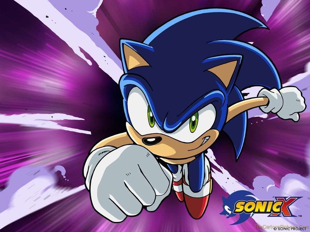 Rychlost zvuku Sonic X. skládačka