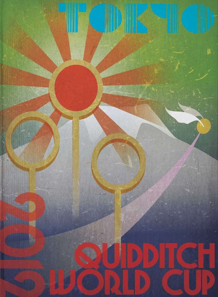 Plakat Pucharu Świata w Quidditchu puzzle online