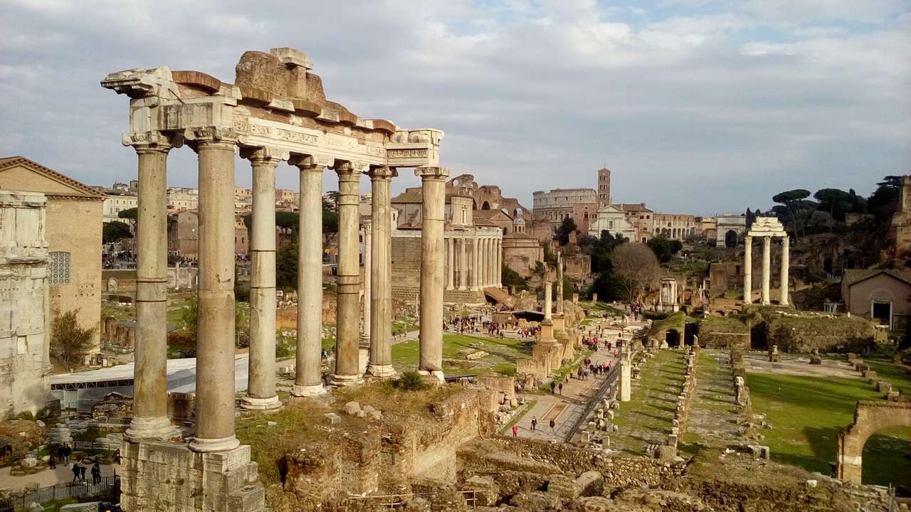 Rzym Forum Romanum puzzle online