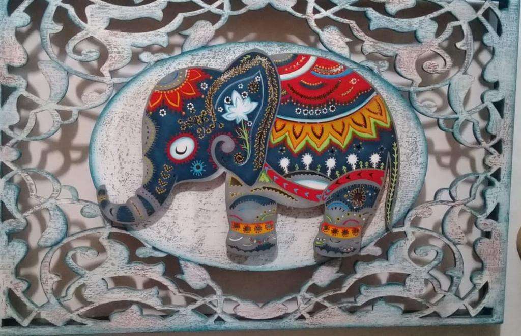 Słoń hinduski puzzle online