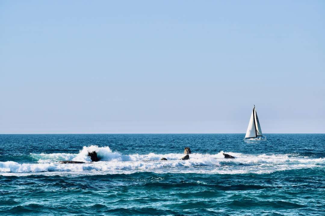 voilier blanc en mer pendant la journée puzzle