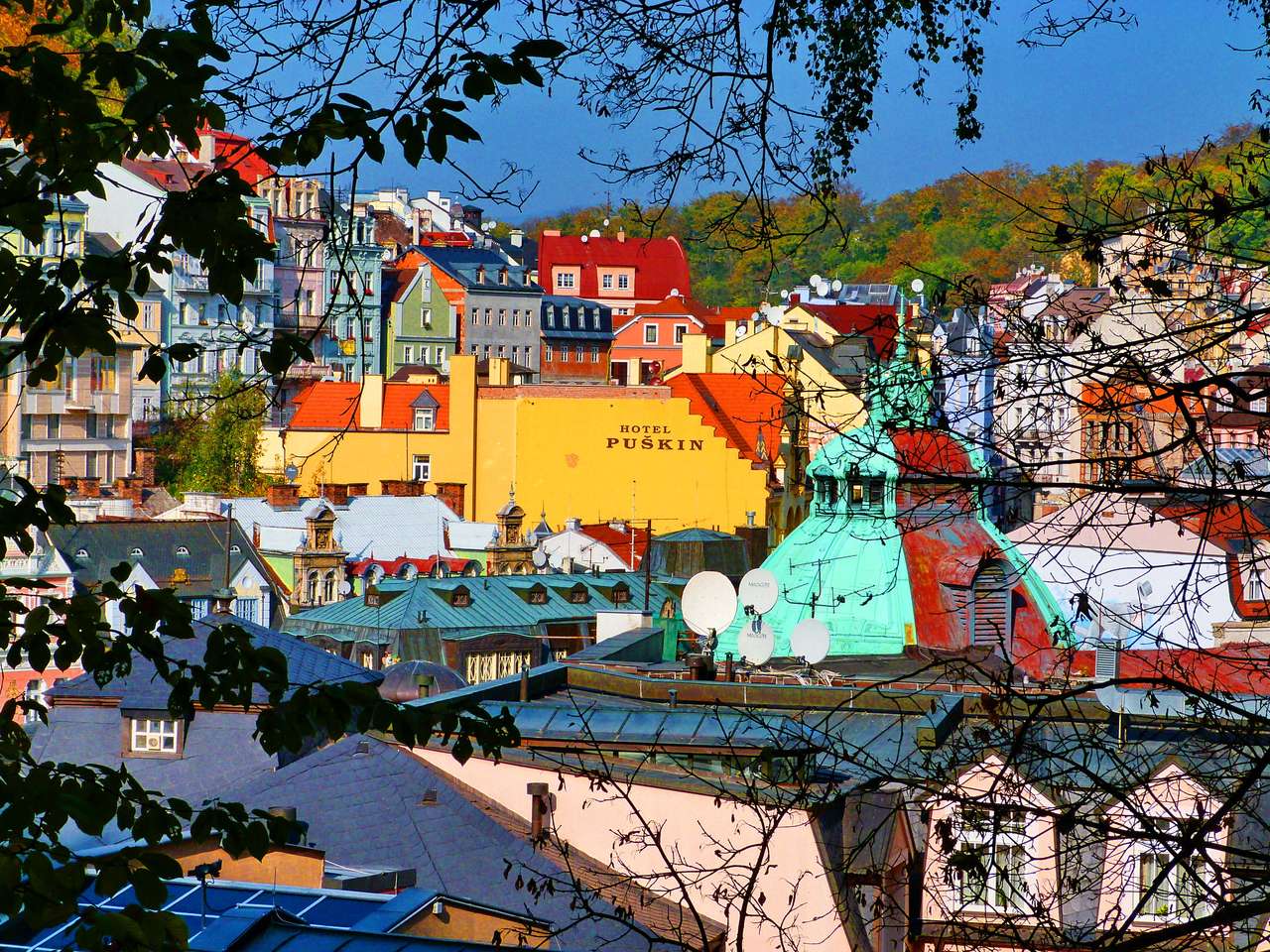Karlovy Vary - REPUBLIKA CZESKA Czech puzzle online