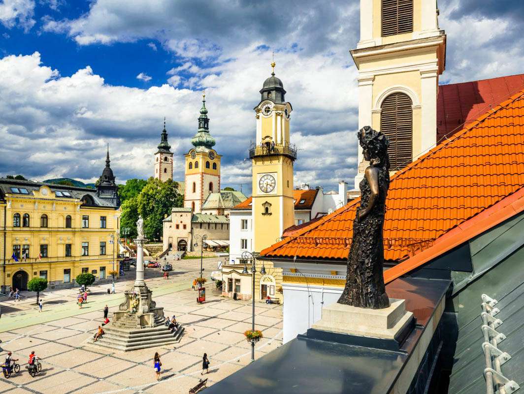 Banska Bystrica na Słowacji puzzle online