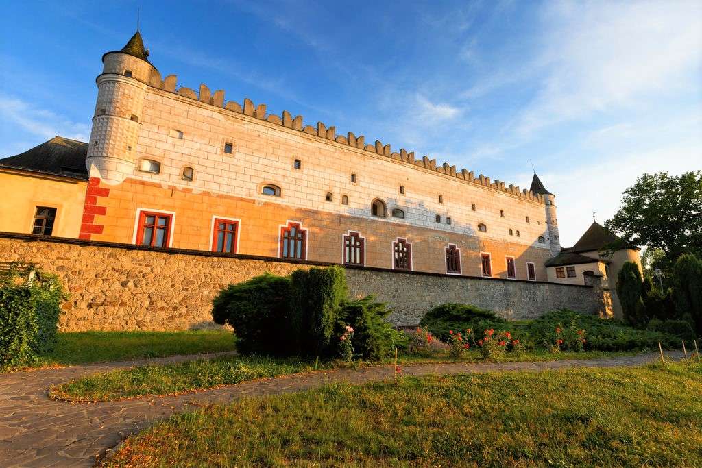 Zvolen Burg in der Slowakei Puzzle