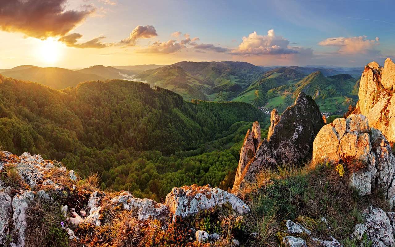 Krajobraz na Słowacji puzzle online