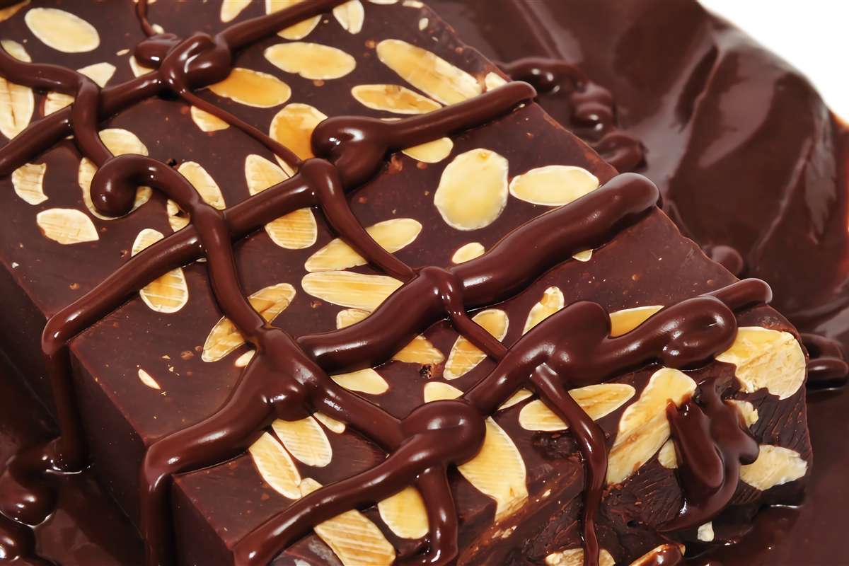 Nugat czekoladowy puzzle online