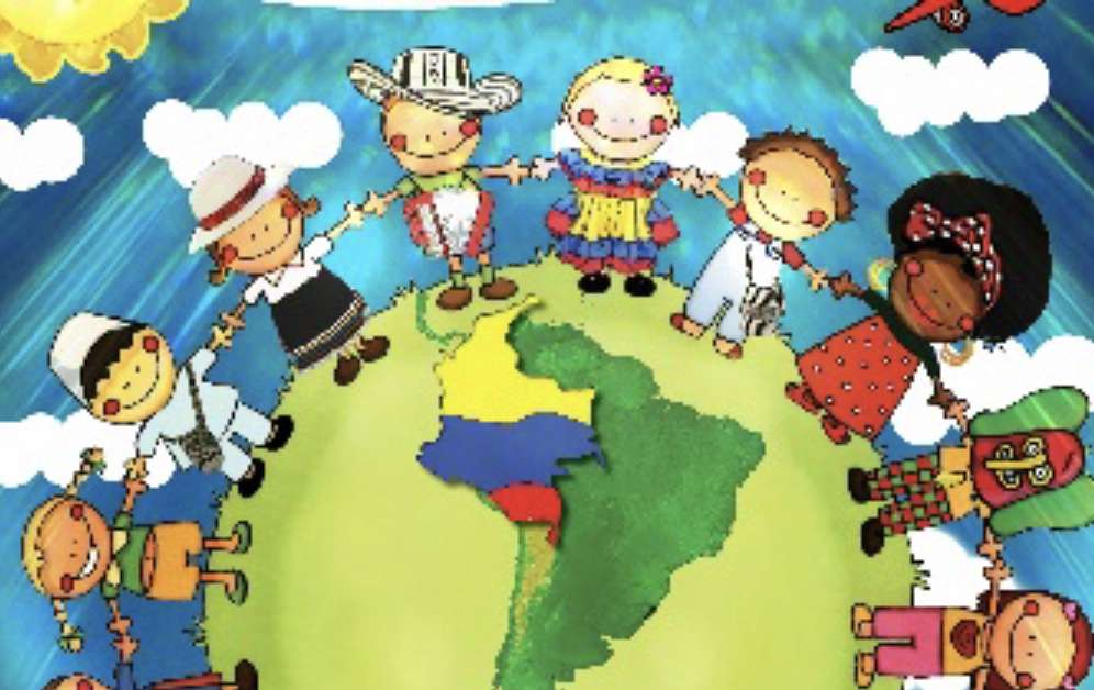 Różnorodność kulturowa mojego kraju Kolumbia puzzle online