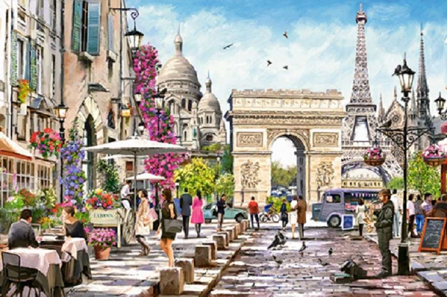 <<Paryż>> puzzle online