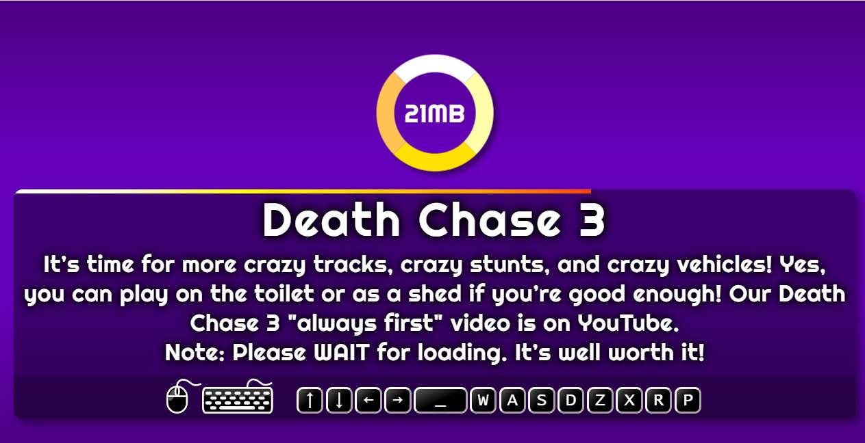 Death Chase 3 gra wideo puzzle online