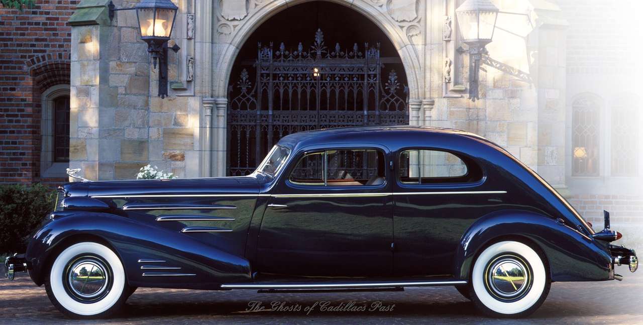 1936 Cadillac V16 Fleetwood Series 90 Aerodynamic puzzle online