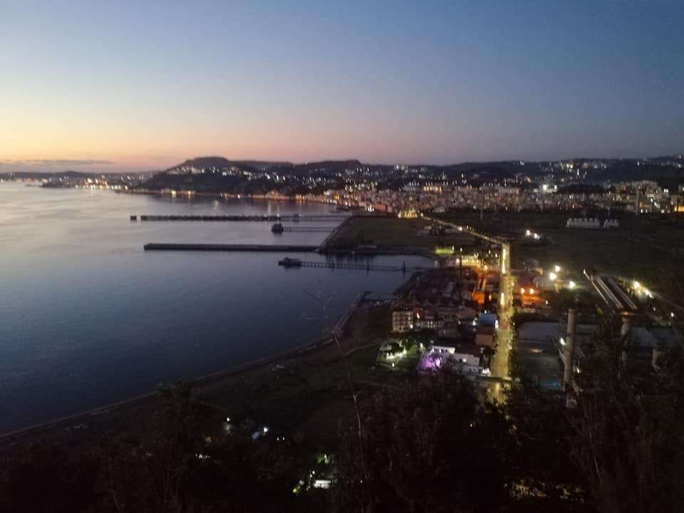 Coroglio zachód słońca Neapol puzzle online