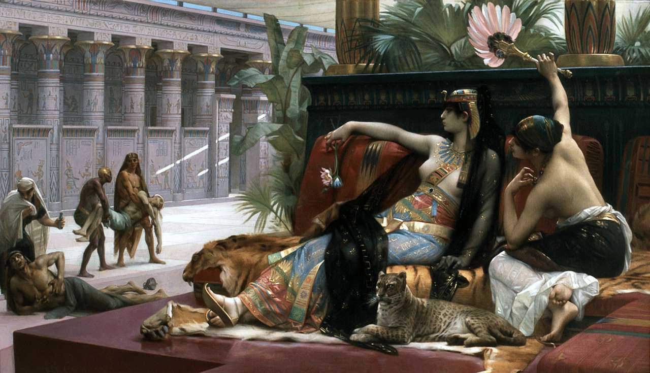 Cleopatra 1887 od Alexandre Cabanel puzzle online