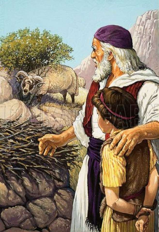 Abraham Ojciec wiary puzzle online