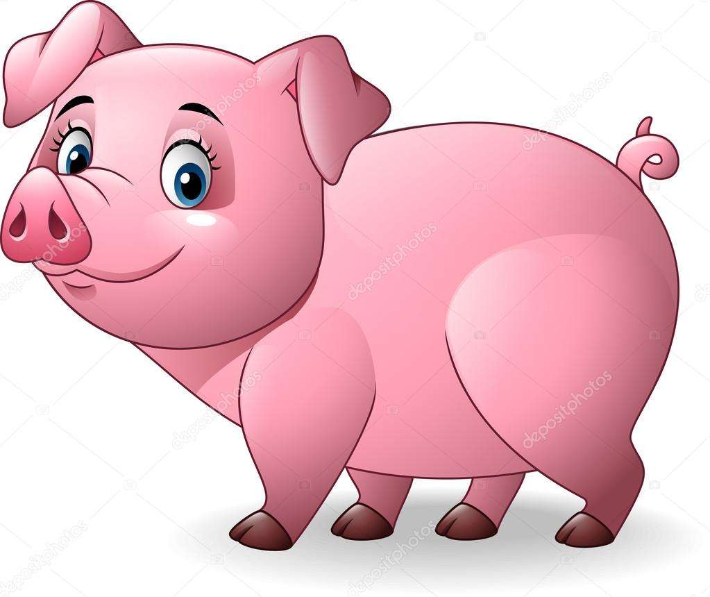 Świnia. mała świnia puzzle online