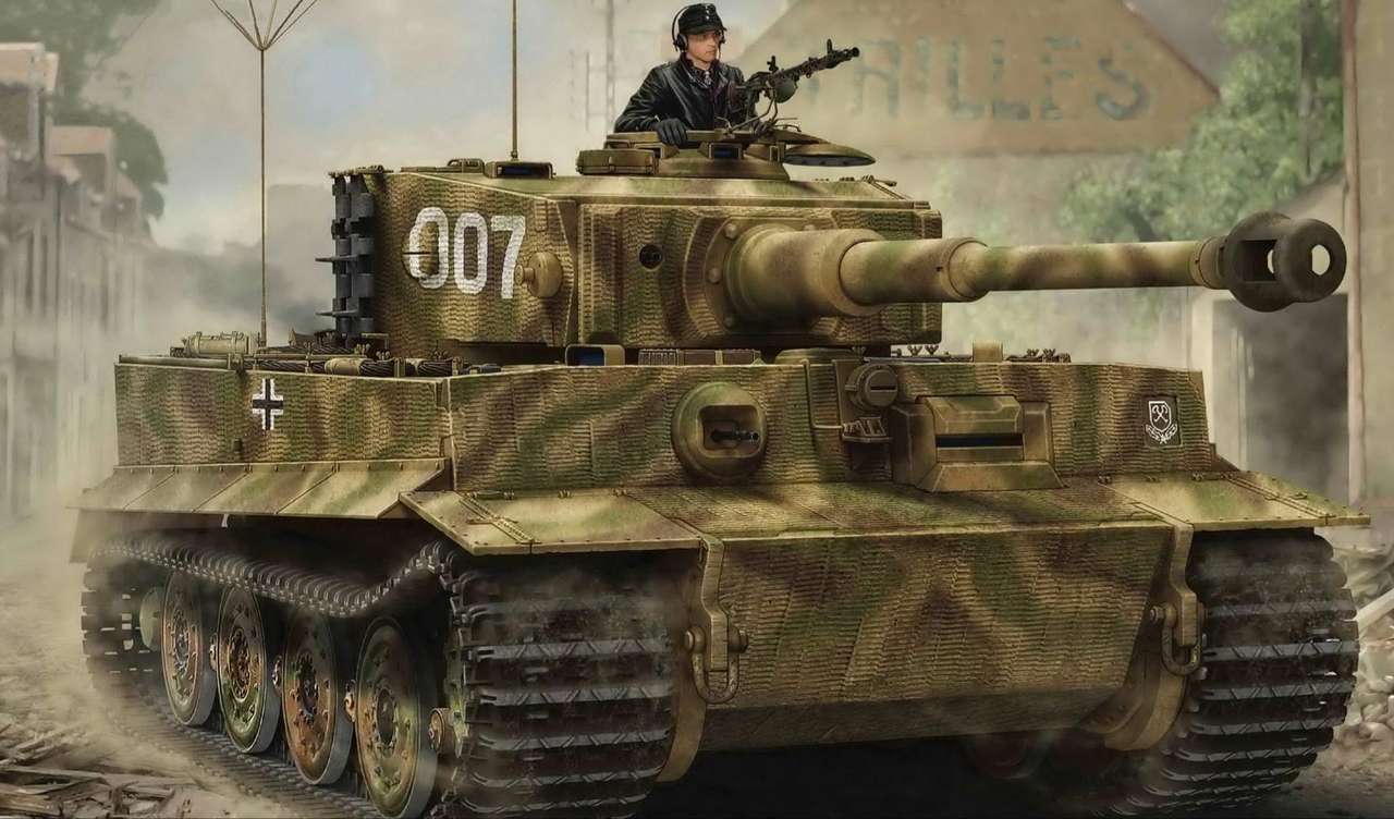 Niemiecki Panzer puzzle online