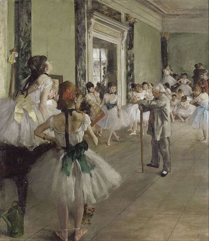 Η τάξη χορού, Edgar Degas παζλ