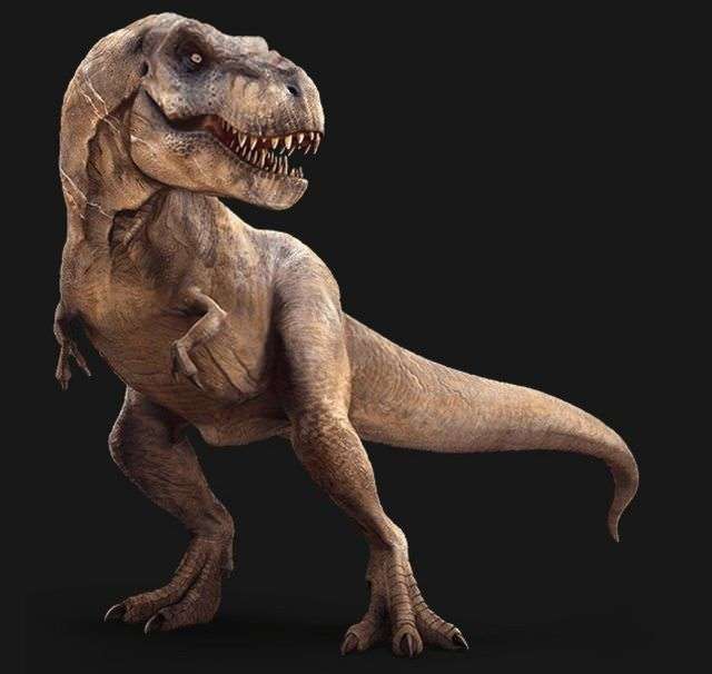 Dinozaur rex puzzle online