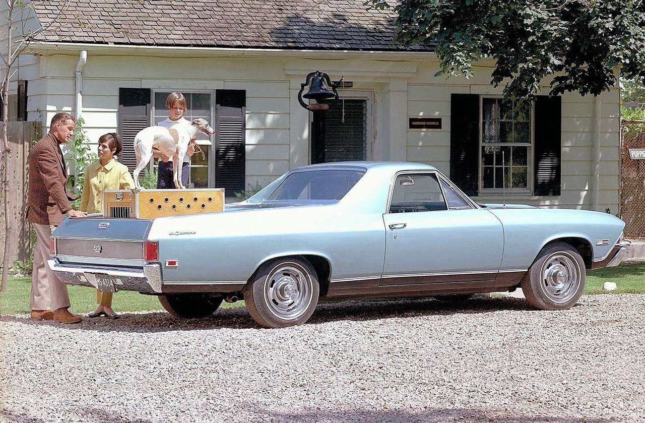 Chevrolet El Camino SS z 1968 roku 396 puzzle online