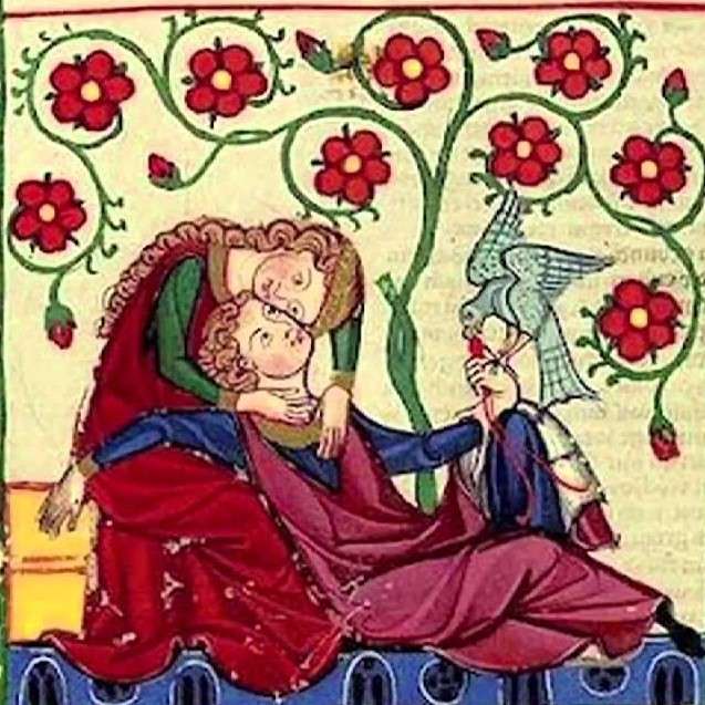 Średniowieczny romans puzzle online